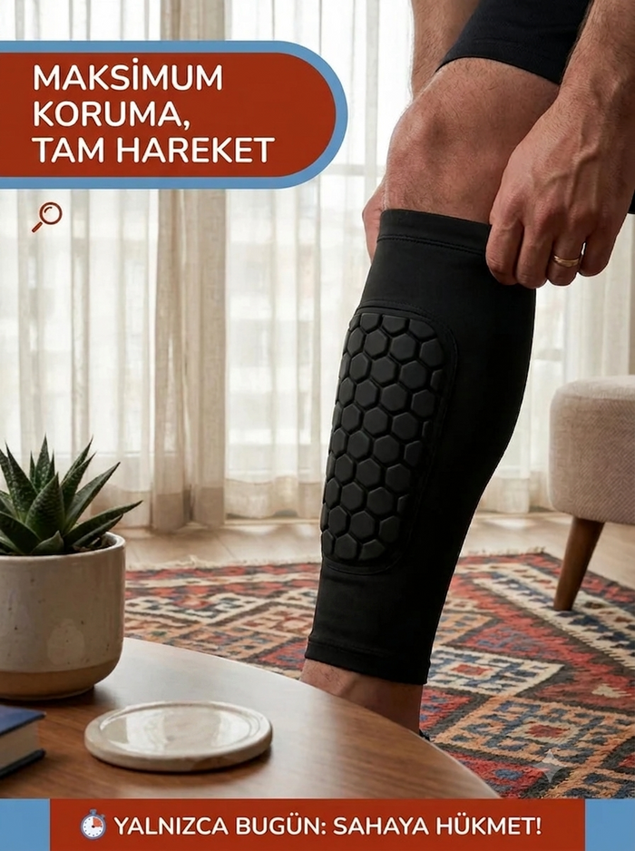 İronCalf Korumalı Kompresyon Tekmelik